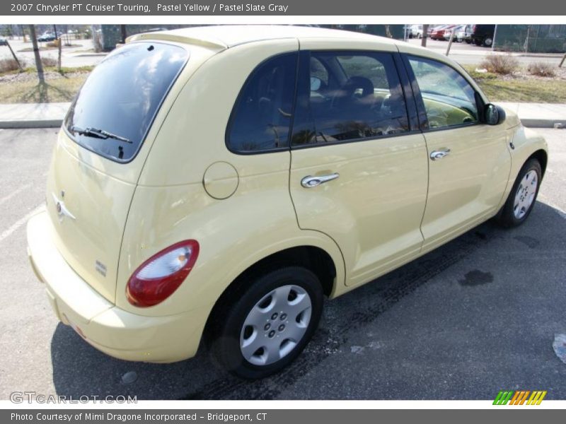 Pastel Yellow / Pastel Slate Gray 2007 Chrysler PT Cruiser Touring