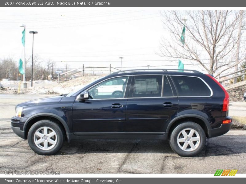 Magic Blue Metallic / Graphite 2007 Volvo XC90 3.2 AWD