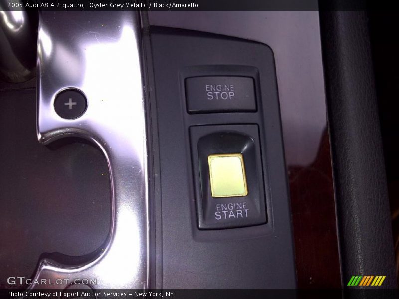 Oyster Grey Metallic / Black/Amaretto 2005 Audi A8 4.2 quattro