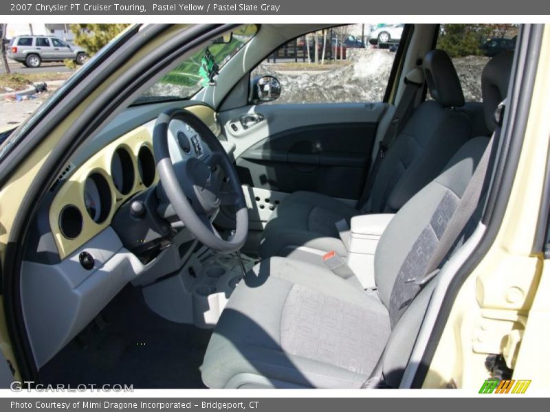 Pastel Yellow / Pastel Slate Gray 2007 Chrysler PT Cruiser Touring