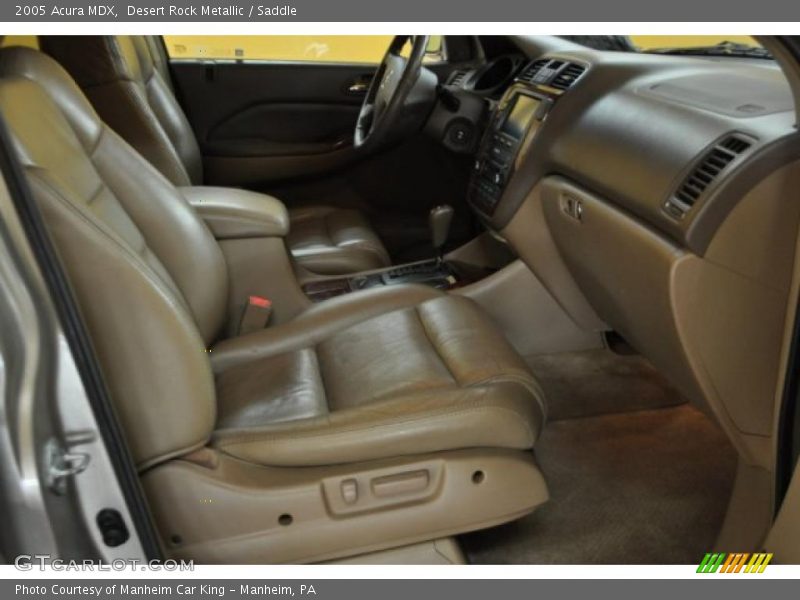 Desert Rock Metallic / Saddle 2005 Acura MDX