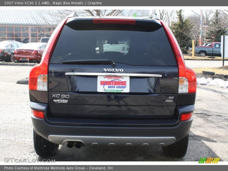 Magic Blue Metallic / Graphite 2007 Volvo XC90 3.2 AWD