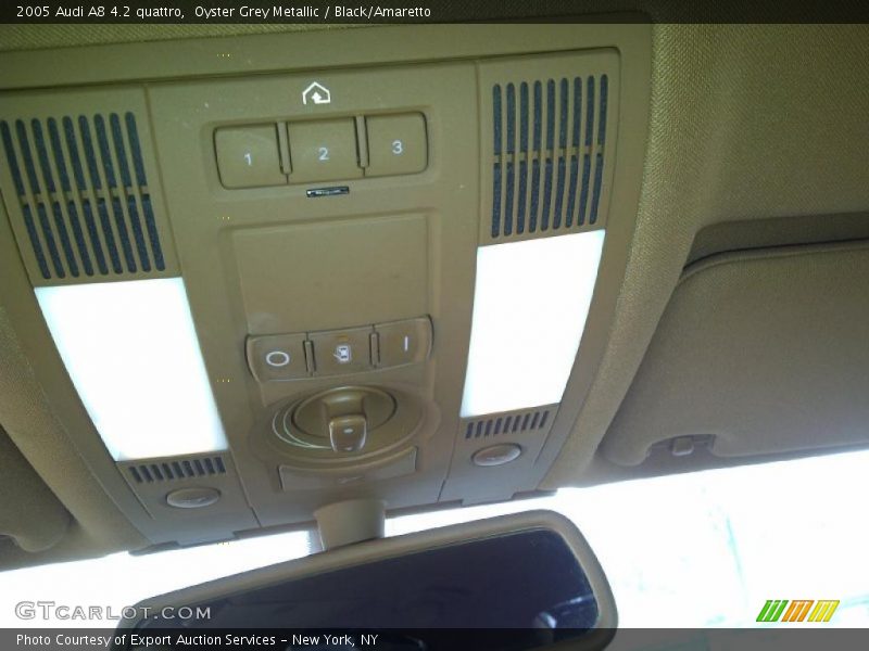 Oyster Grey Metallic / Black/Amaretto 2005 Audi A8 4.2 quattro