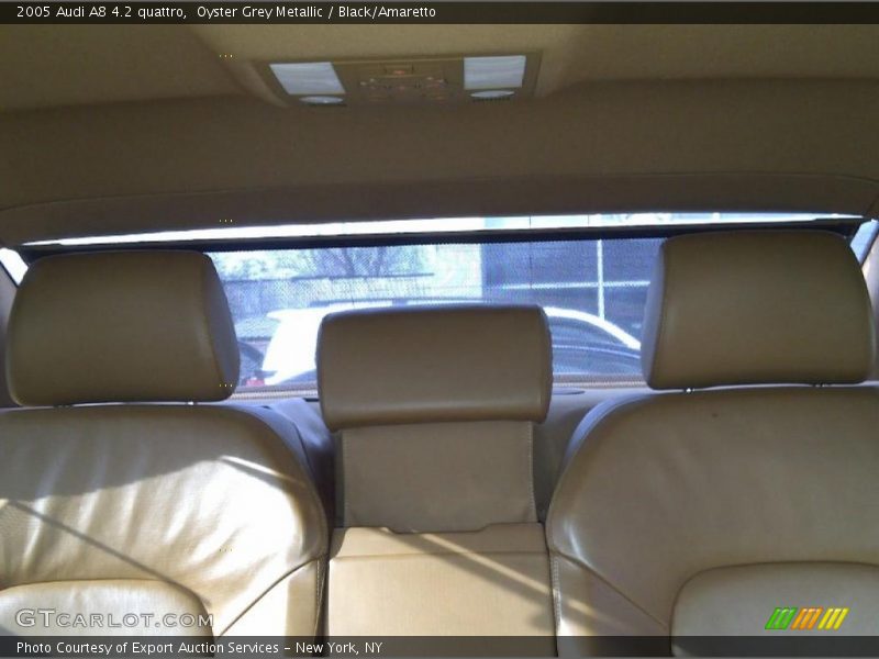 Oyster Grey Metallic / Black/Amaretto 2005 Audi A8 4.2 quattro