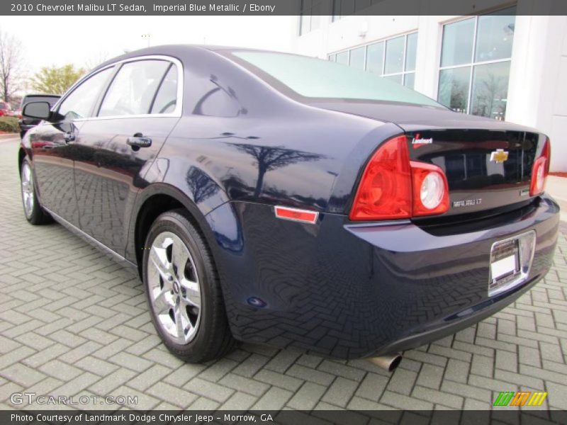 Imperial Blue Metallic / Ebony 2010 Chevrolet Malibu LT Sedan