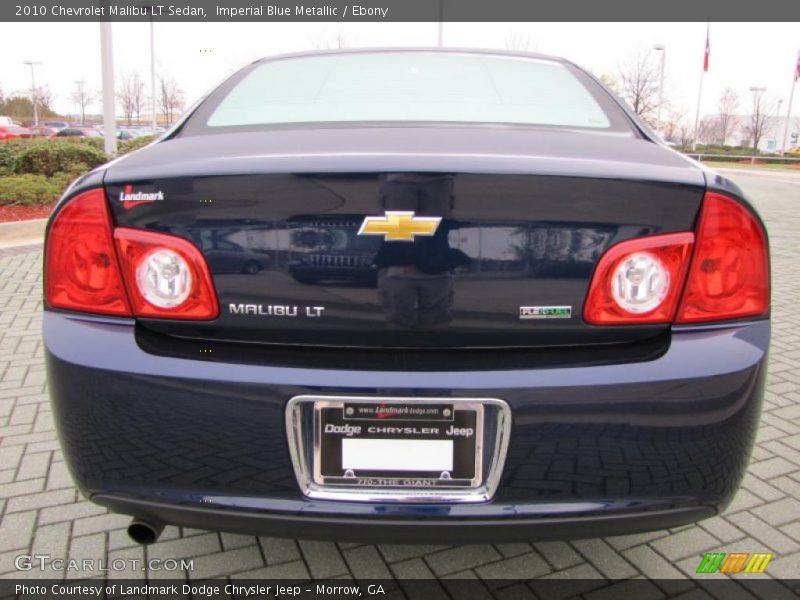 Imperial Blue Metallic / Ebony 2010 Chevrolet Malibu LT Sedan