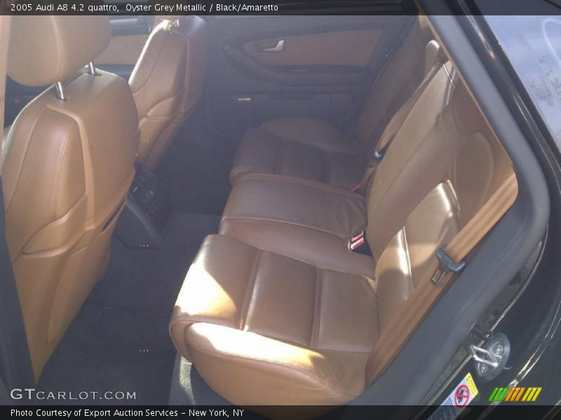 Oyster Grey Metallic / Black/Amaretto 2005 Audi A8 4.2 quattro