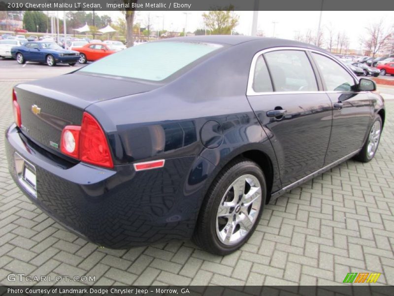Imperial Blue Metallic / Ebony 2010 Chevrolet Malibu LT Sedan