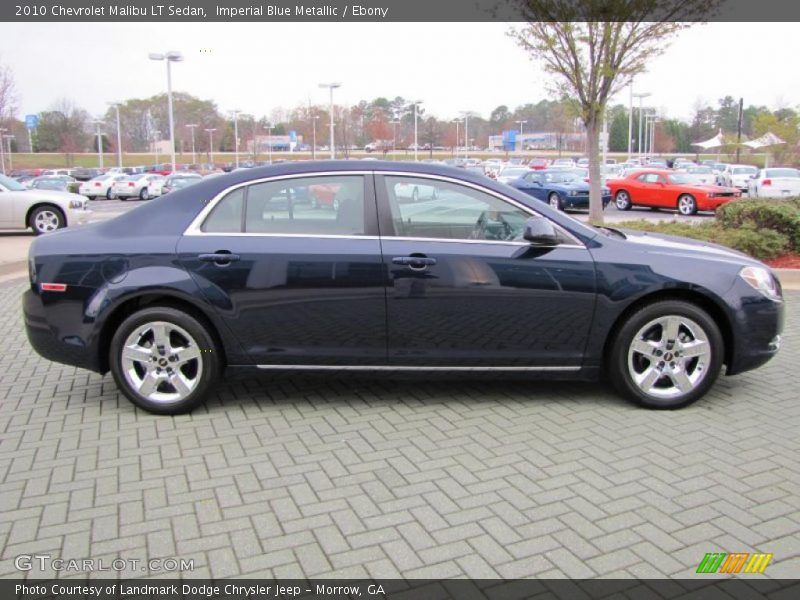 Imperial Blue Metallic / Ebony 2010 Chevrolet Malibu LT Sedan