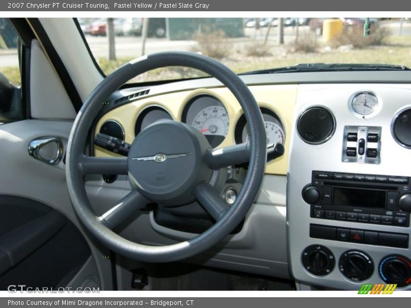 Pastel Yellow / Pastel Slate Gray 2007 Chrysler PT Cruiser Touring