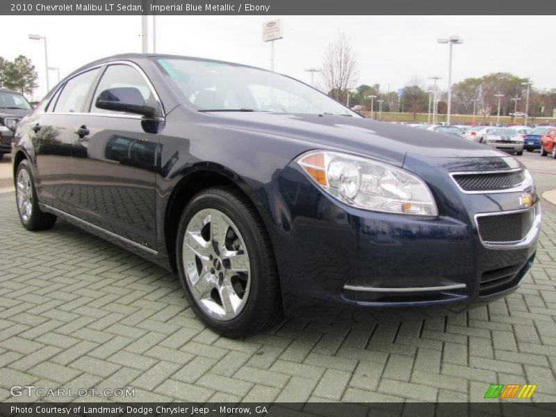Imperial Blue Metallic / Ebony 2010 Chevrolet Malibu LT Sedan