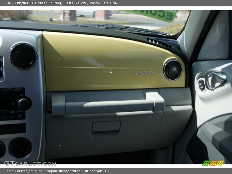Pastel Yellow / Pastel Slate Gray 2007 Chrysler PT Cruiser Touring