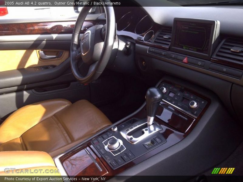  2005 A8 4.2 quattro Black/Amaretto Interior