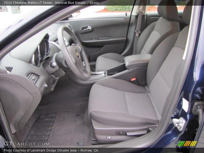 Imperial Blue Metallic / Ebony 2010 Chevrolet Malibu LT Sedan