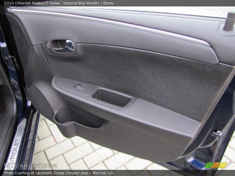 Imperial Blue Metallic / Ebony 2010 Chevrolet Malibu LT Sedan