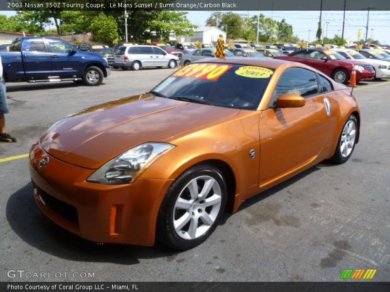  2003 350Z Touring Coupe Le Mans Sunset