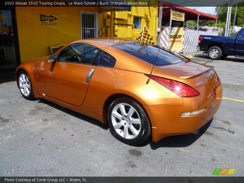  2003 350Z Touring Coupe Le Mans Sunset