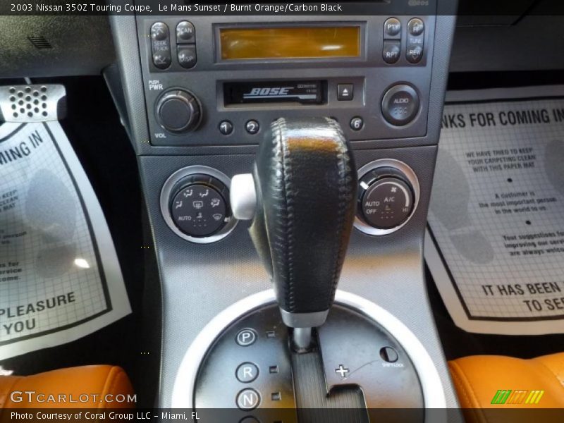  2003 350Z Touring Coupe 5 Speed Automatic Shifter