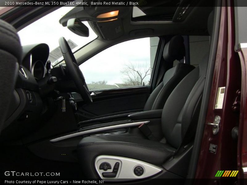 Barolo Red Metallic / Black 2010 Mercedes-Benz ML 350 BlueTEC 4Matic