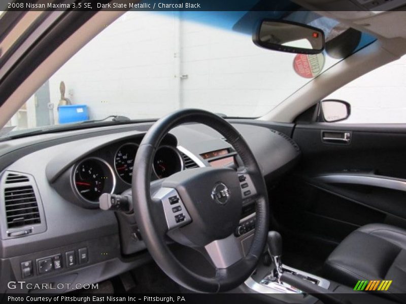 Dark Slate Metallic / Charcoal Black 2008 Nissan Maxima 3.5 SE