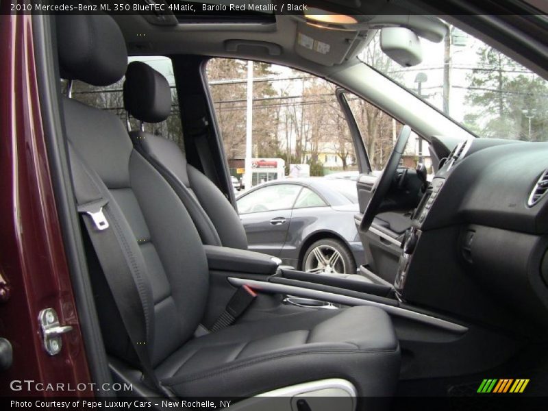 Barolo Red Metallic / Black 2010 Mercedes-Benz ML 350 BlueTEC 4Matic