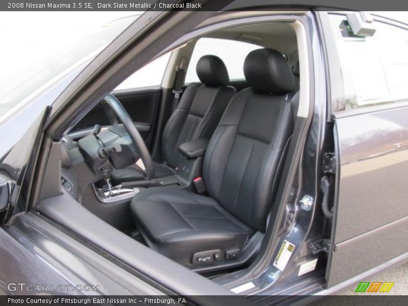 Dark Slate Metallic / Charcoal Black 2008 Nissan Maxima 3.5 SE