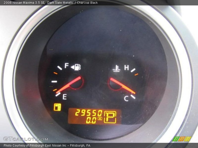 Dark Slate Metallic / Charcoal Black 2008 Nissan Maxima 3.5 SE