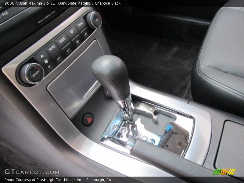 Dark Slate Metallic / Charcoal Black 2008 Nissan Maxima 3.5 SE