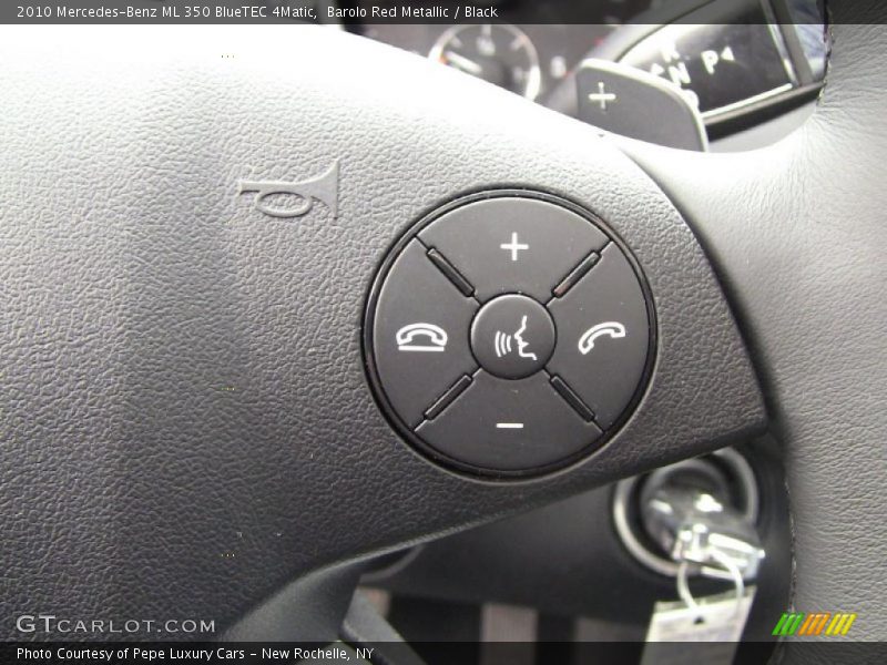 Controls of 2010 ML 350 BlueTEC 4Matic