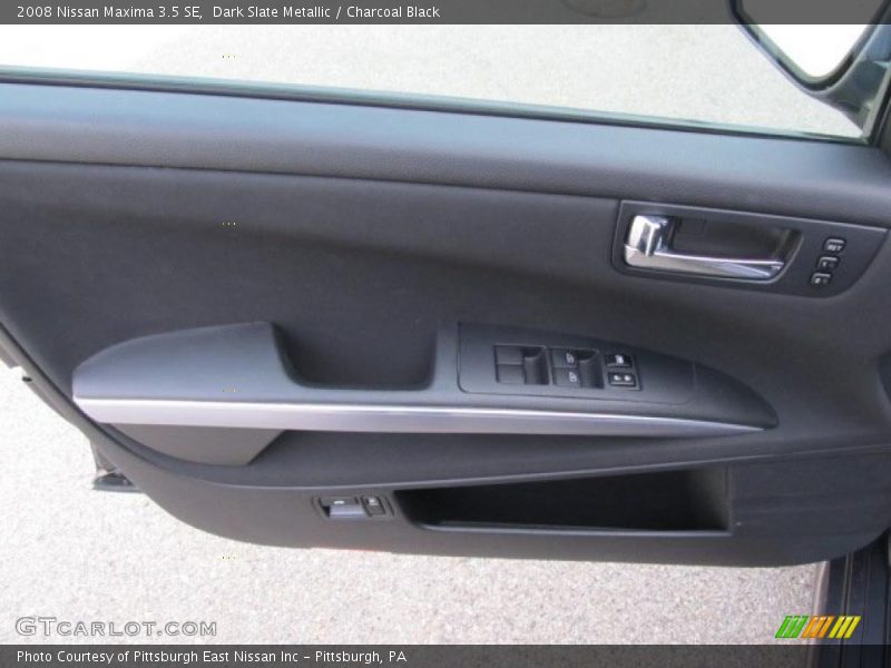 Dark Slate Metallic / Charcoal Black 2008 Nissan Maxima 3.5 SE