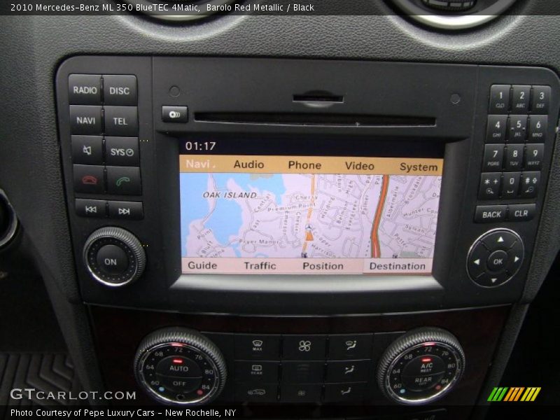 Navigation of 2010 ML 350 BlueTEC 4Matic