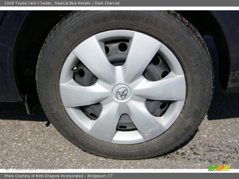 Nautical Blue Metallic / Dark Charcoal 2008 Toyota Yaris S Sedan