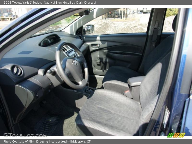 Nautical Blue Metallic / Dark Charcoal 2008 Toyota Yaris S Sedan