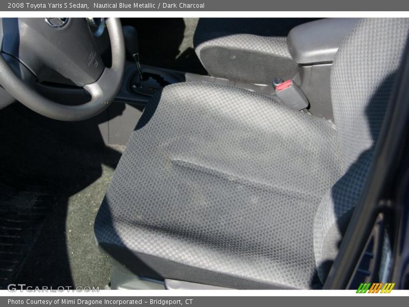 Nautical Blue Metallic / Dark Charcoal 2008 Toyota Yaris S Sedan
