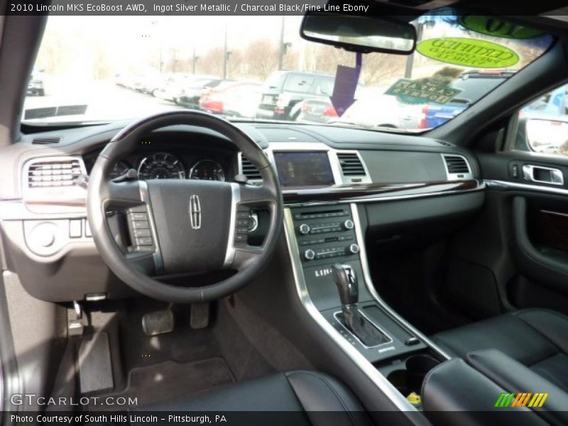 Dashboard of 2010 MKS EcoBoost AWD