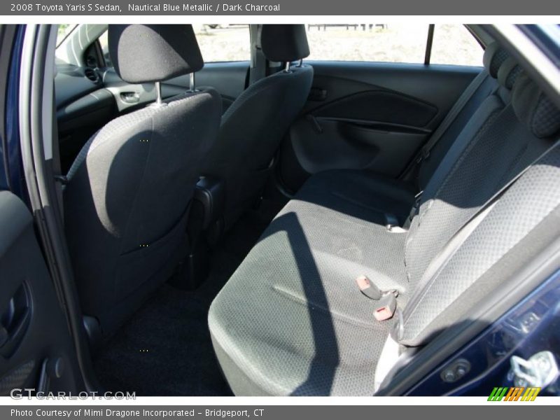 Nautical Blue Metallic / Dark Charcoal 2008 Toyota Yaris S Sedan