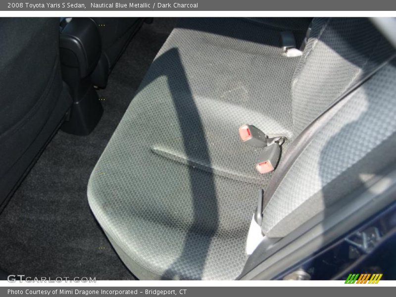 Nautical Blue Metallic / Dark Charcoal 2008 Toyota Yaris S Sedan