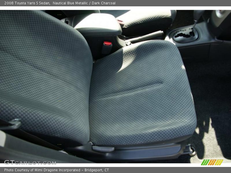 Nautical Blue Metallic / Dark Charcoal 2008 Toyota Yaris S Sedan