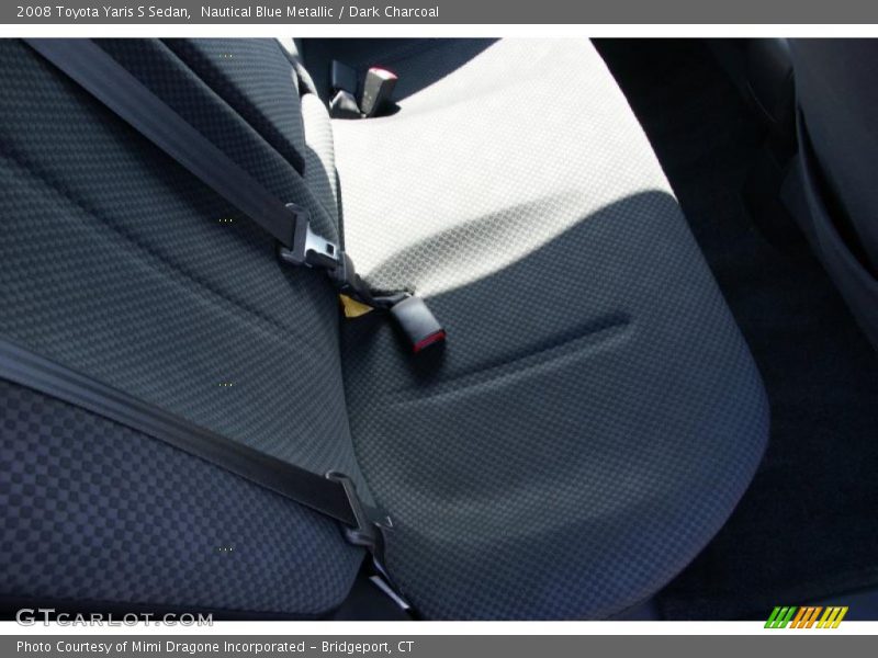 Nautical Blue Metallic / Dark Charcoal 2008 Toyota Yaris S Sedan
