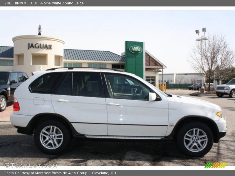 Alpine White / Sand Beige 2005 BMW X5 3.0i