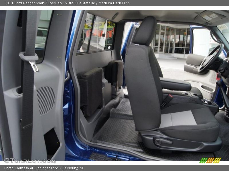  2011 Ranger Sport SuperCab Medium Dark Flint Interior