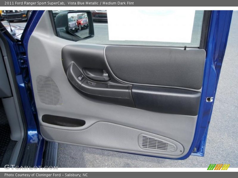 Door Panel of 2011 Ranger Sport SuperCab