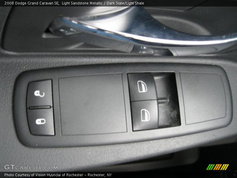 Light Sandstone Metallic / Dark Slate/Light Shale 2008 Dodge Grand Caravan SE