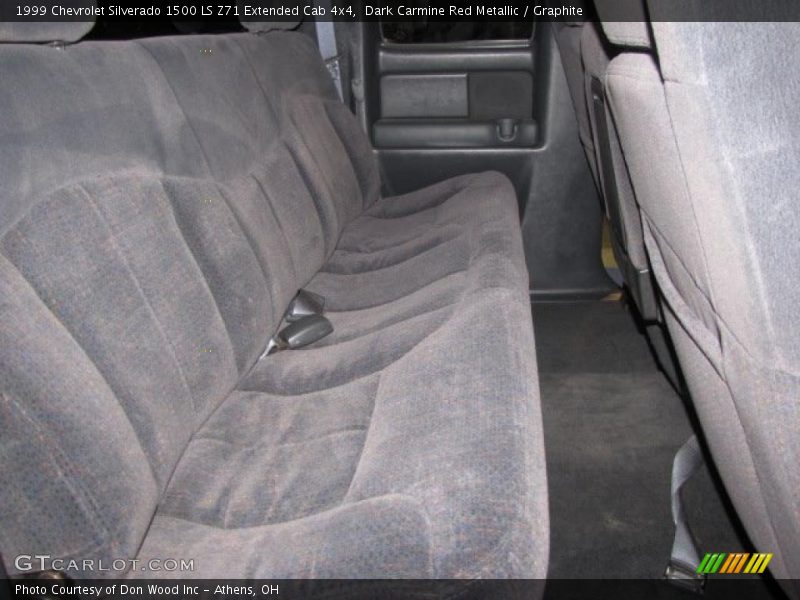 Dark Carmine Red Metallic / Graphite 1999 Chevrolet Silverado 1500 LS Z71 Extended Cab 4x4