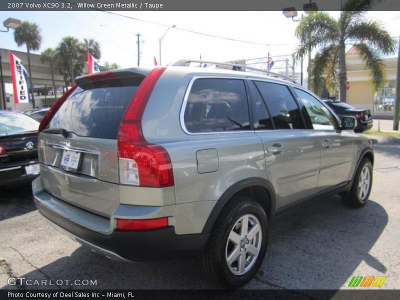 Willow Green Metallic / Taupe 2007 Volvo XC90 3.2