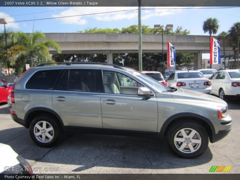 Willow Green Metallic / Taupe 2007 Volvo XC90 3.2