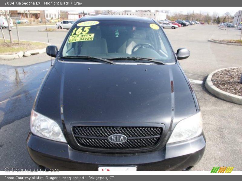 Midnight Black / Gray 2004 Kia Sedona EX