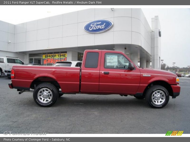  2011 Ranger XLT SuperCab Redfire Metallic