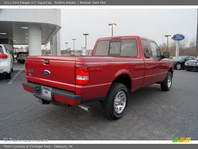  2011 Ranger XLT SuperCab Redfire Metallic