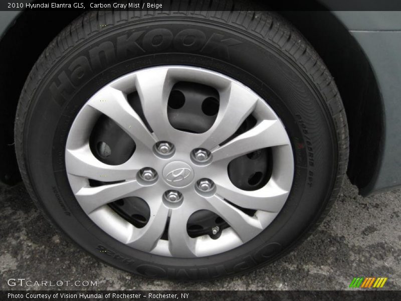 Carbon Gray Mist / Beige 2010 Hyundai Elantra GLS